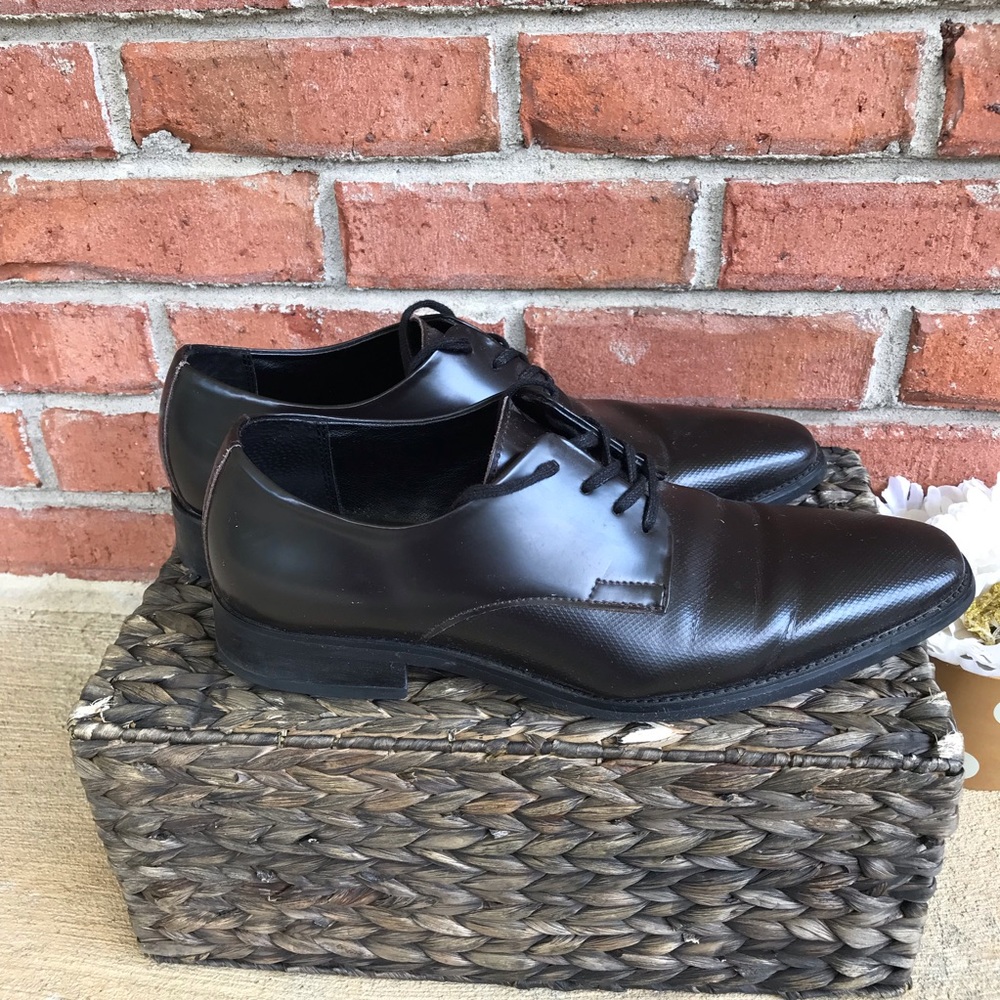 Mens brown Calvin Klein dress shoes Size 10.5